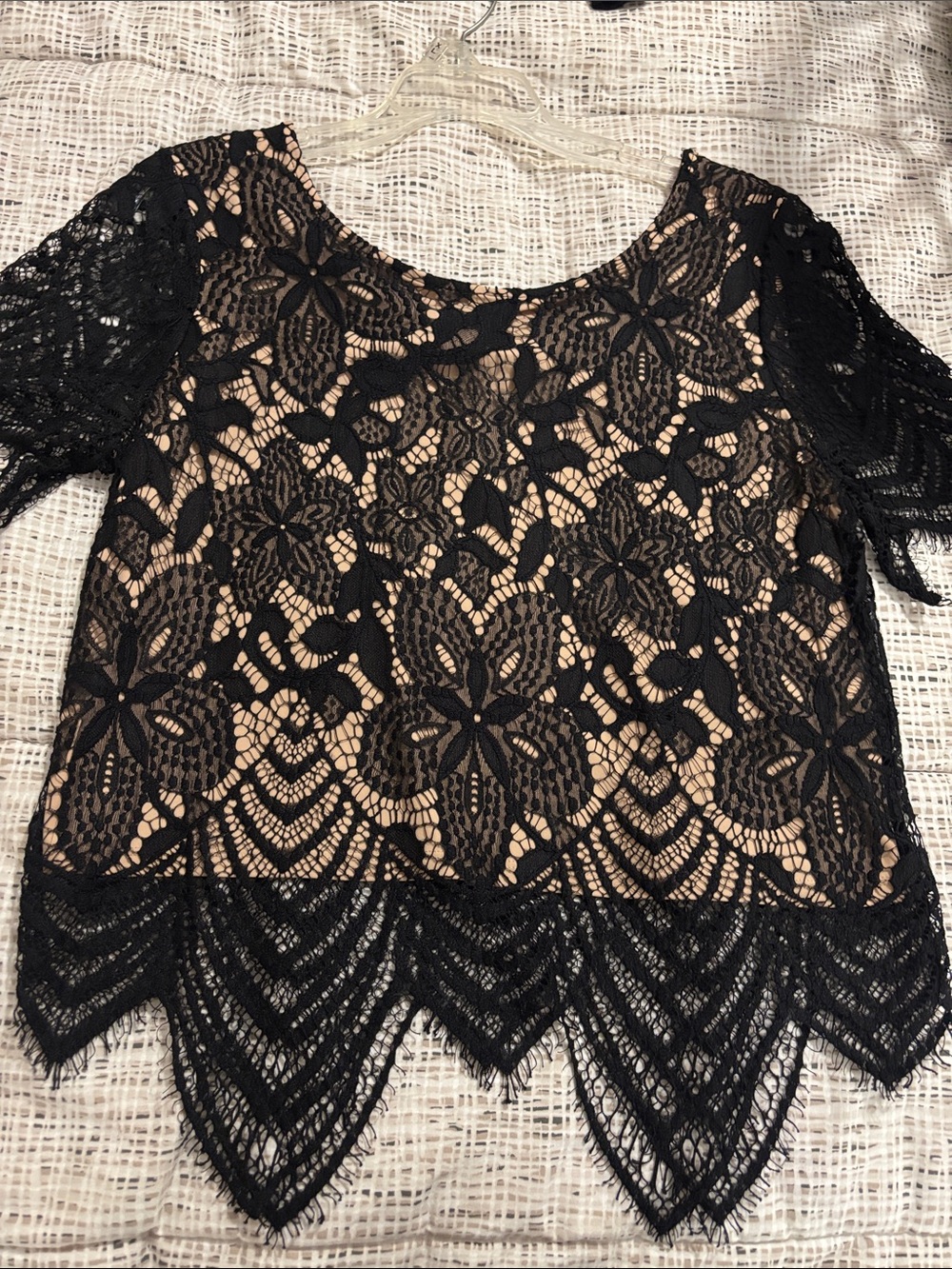 Express Lace Crop Top